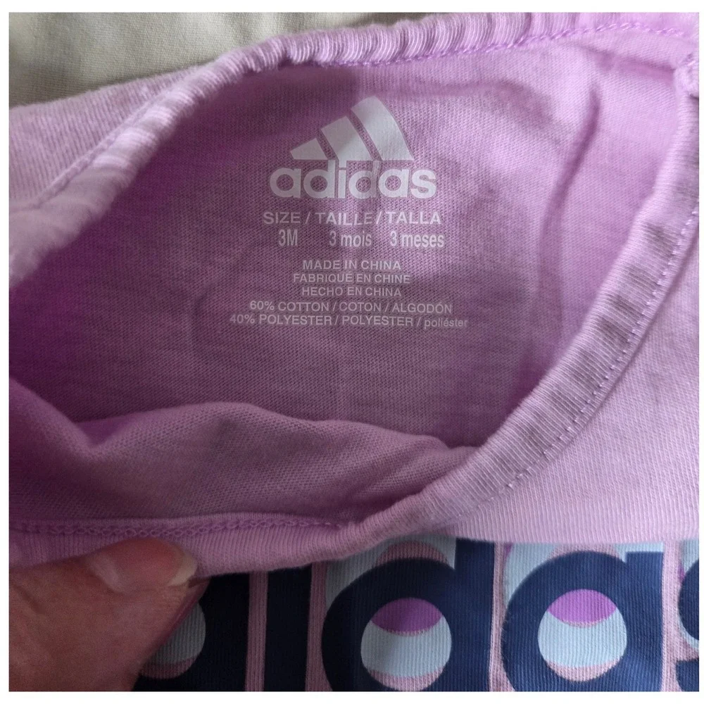 Nike Adidas Champion Baby Girl 0-3M 5Piece Activewear Bundle Romper Bodysuit Set